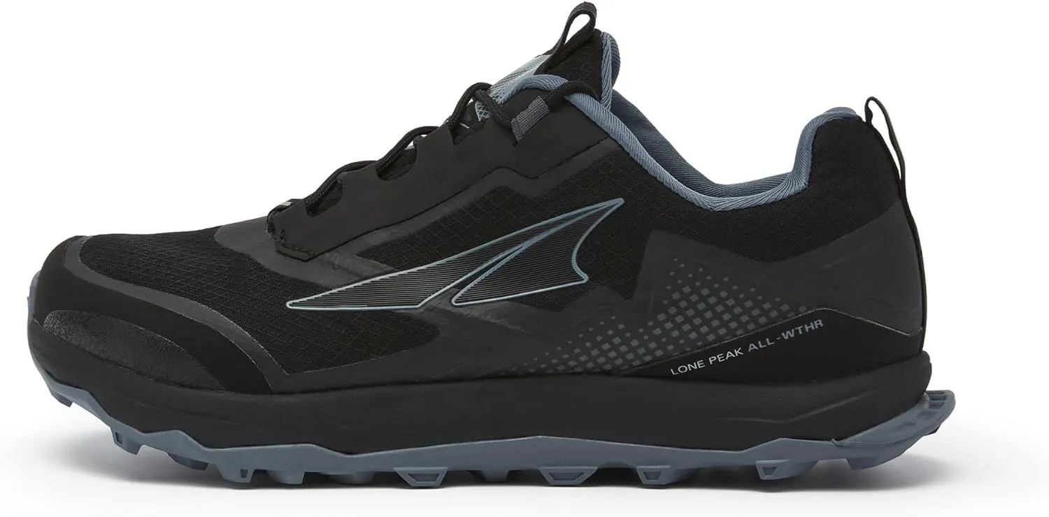 ALTRA Women's Lone Peak All-Weather Low- Medium Black/Blue
