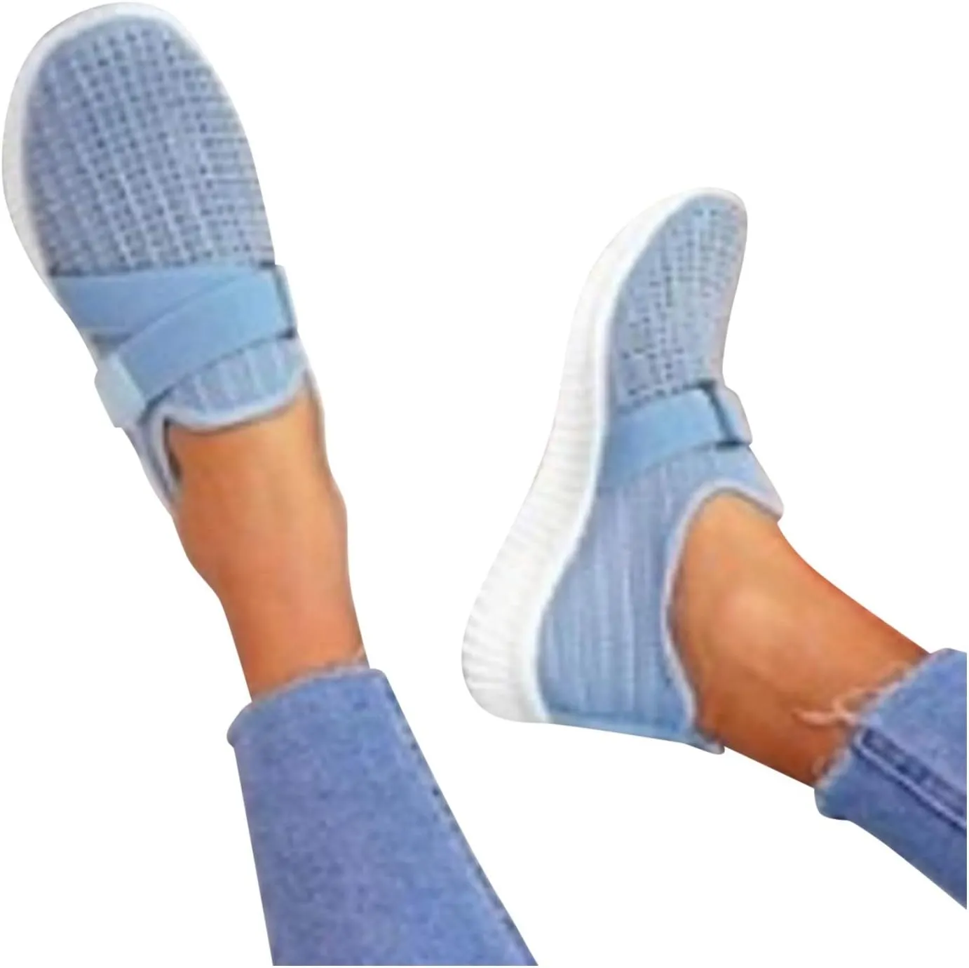 AMDBEL Orthopedic Sneakers for Women, Womens Tennis Running Walking Shoes Lightweight Casual Sneakers for Waitress Nurse