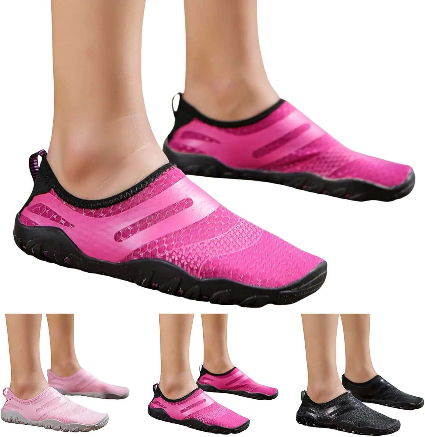 Aqua Shoes Barefoot Quick Dry Water Shoes for Women Men Beach Swim Pool Surf Yoga Hiking Lightweight Non Slip Outdoor Activities
