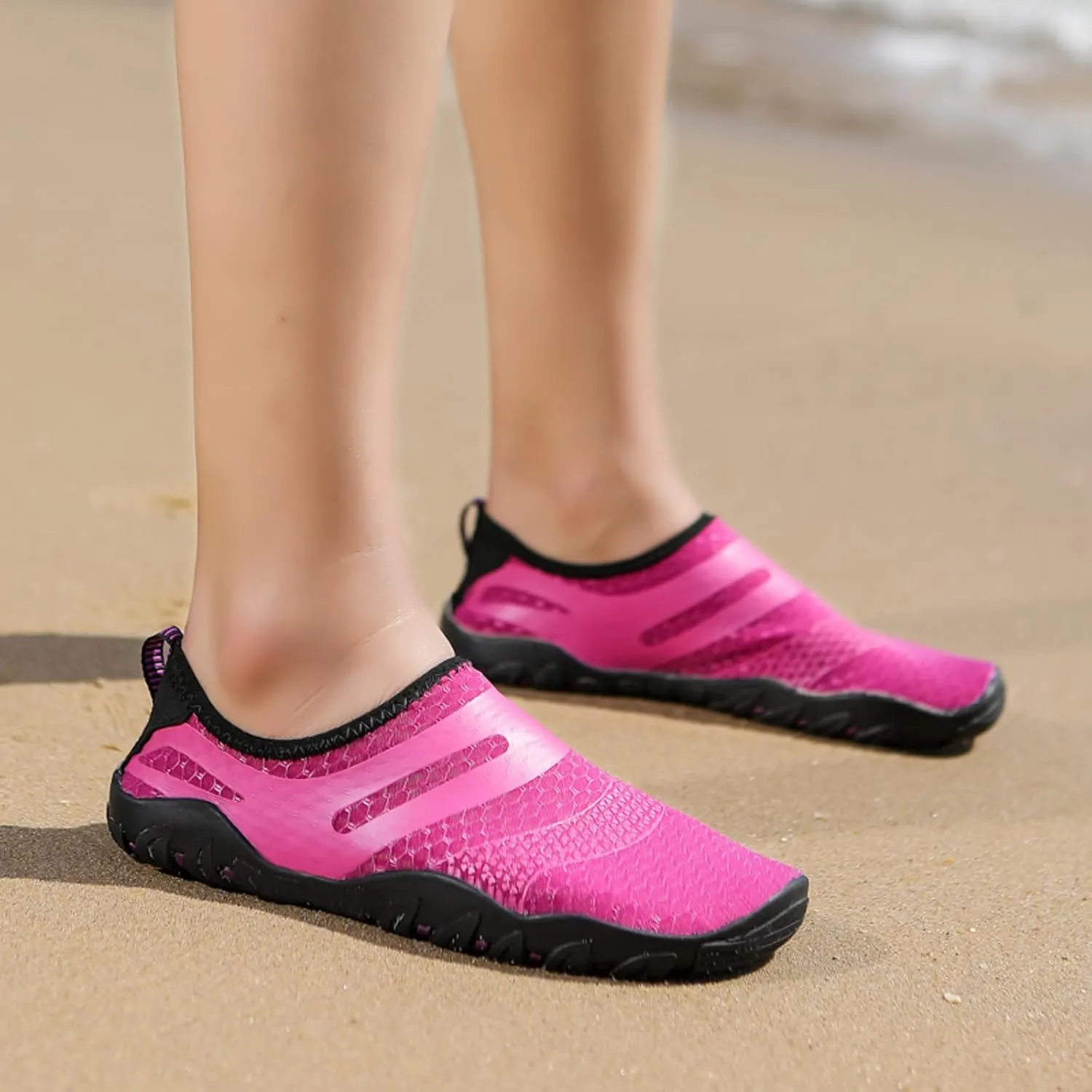 Aqua Shoes Barefoot Quick Dry Water Shoes for Women Men Beach Swim Pool Surf Yoga Hiking Lightweight Non Slip Outdoor Activities