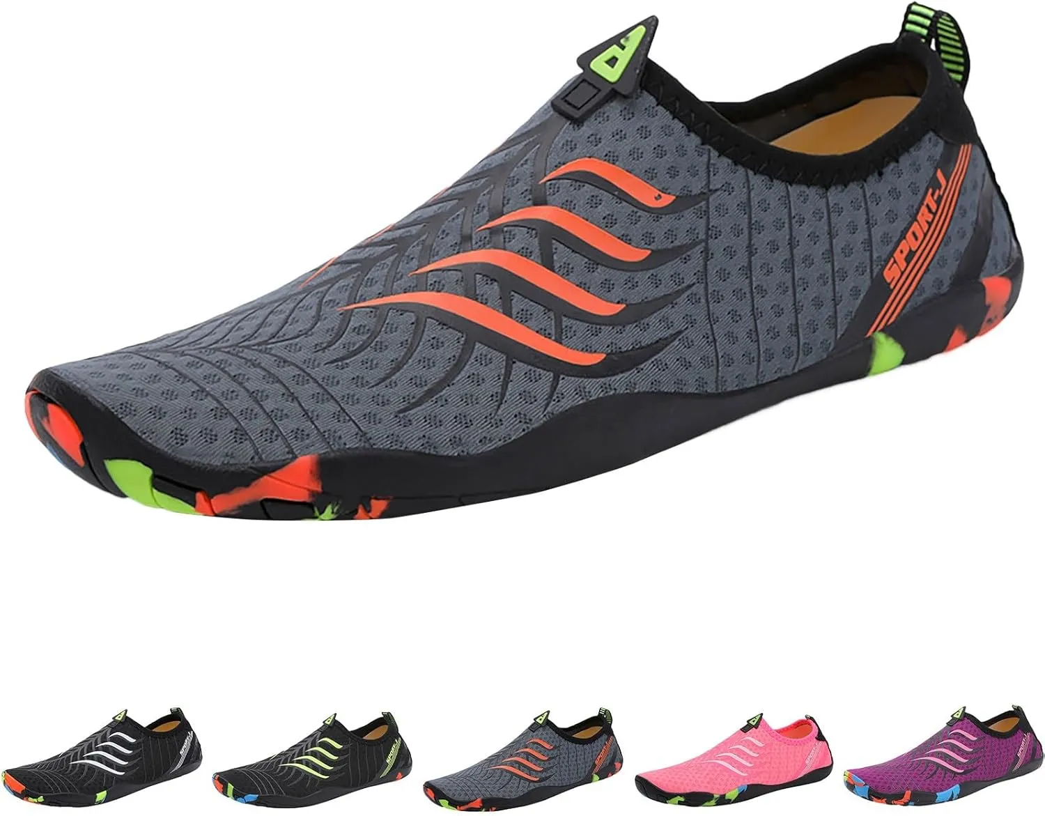Aqua Socks Water Shoes Barefoot Quick Dry Non Slip Swim Surf Beach Yoga Camping Boating River Pool Sport Outdoor Shoes Spring Shoe for Women 2025