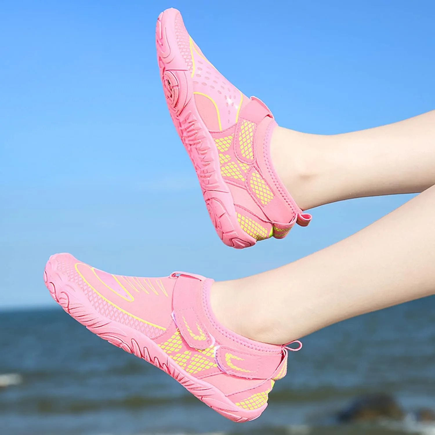 Aqua Sport Shoes for Men Women Quick Dry Water Swim Beach Pool Surf Hiking Kayaking Diving Yoga Barefoot Lightweight Design