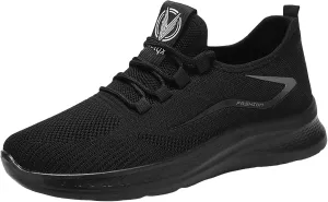 Arch Support Non Slip Minimalist Shoes for Men Breathable Mesh Fashion Sneaker Men's Arch Support Insole Shoes