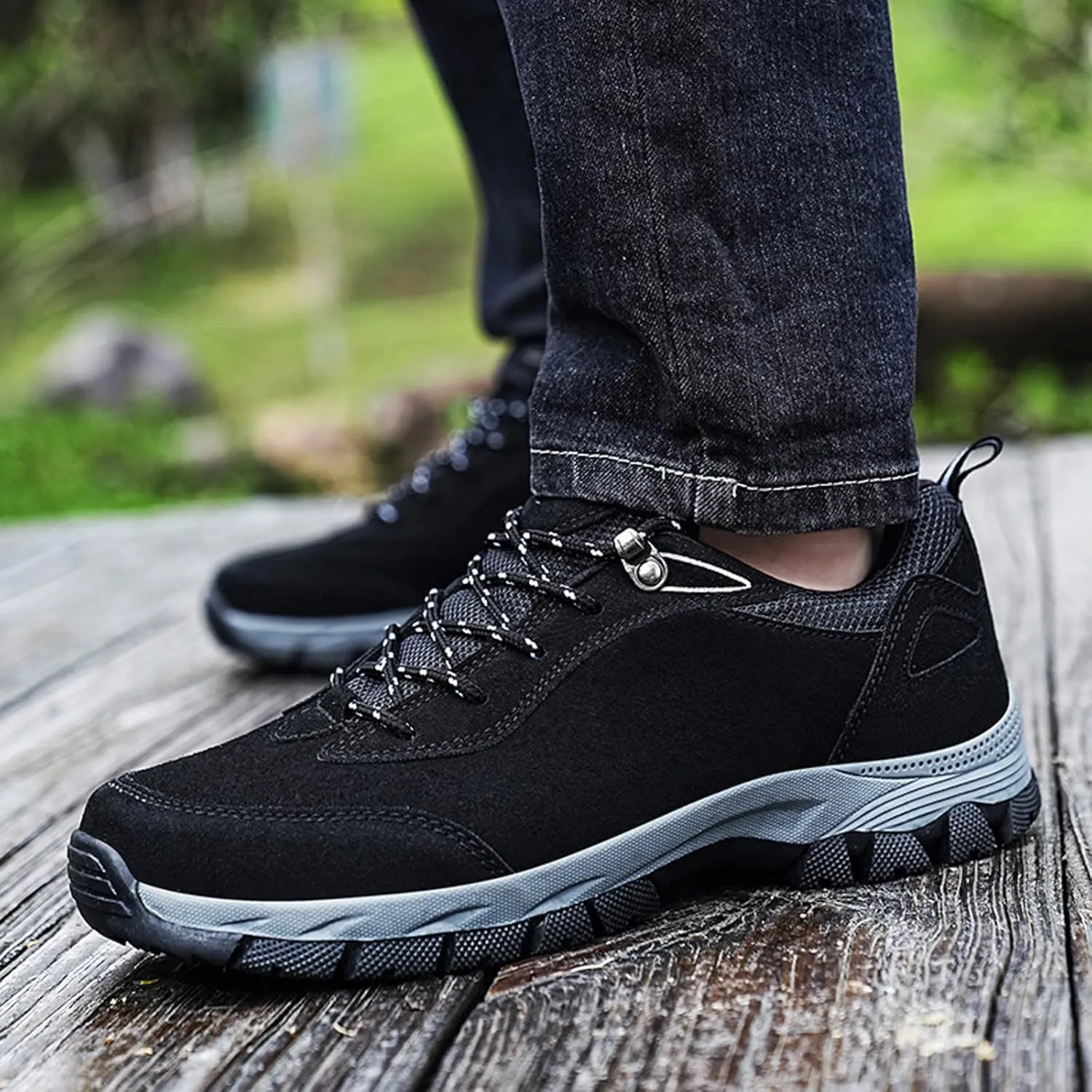 Athletic Fashion Sneakers for Men Breathable Elastic Fly Woven Mesh Sneaker Lightweight Diabetic Shoes for Men