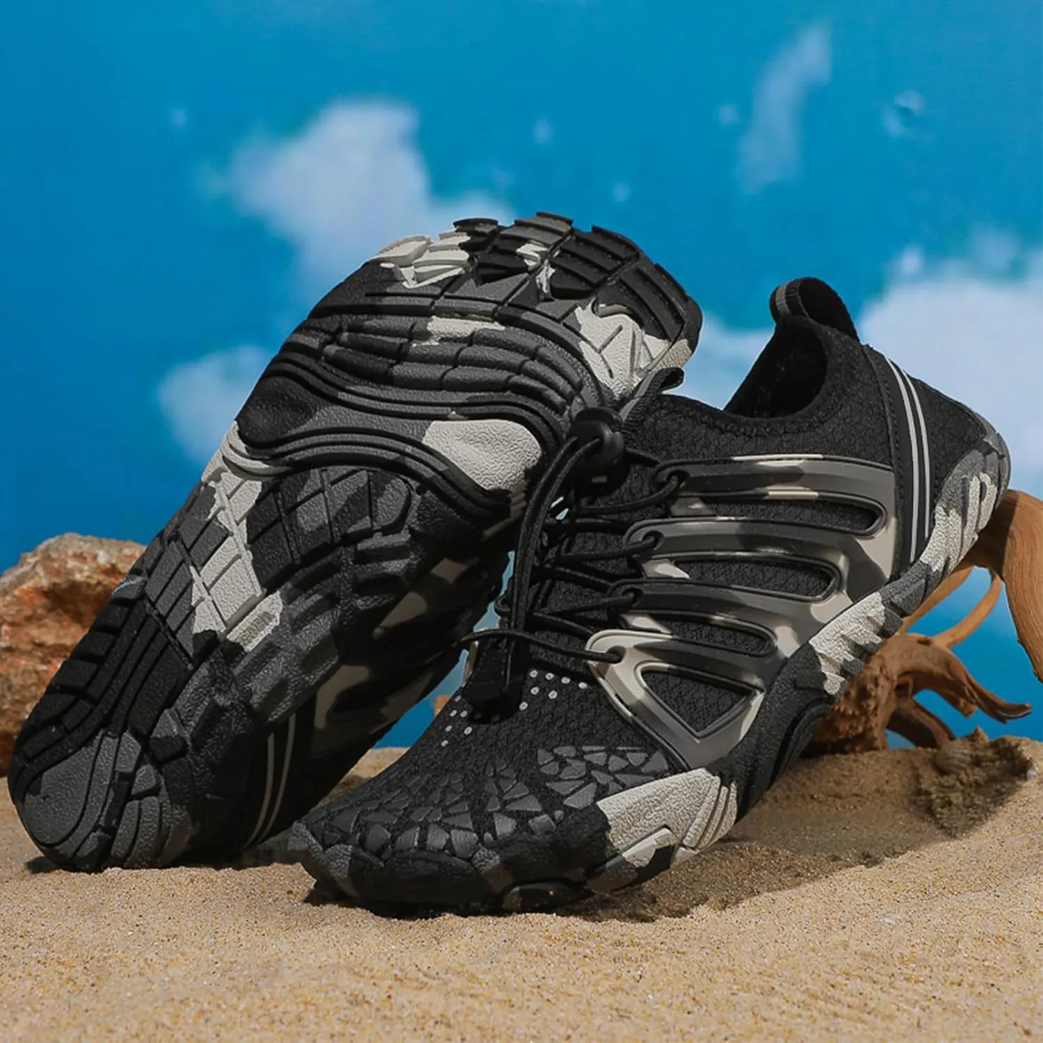 Barefoot Shoes for Women Hiking Footwear Healthy & Non-Slip Barefoot Shoe Wide Toe Box, Zero Drop, Water Resistant, Lightweight Breathable Grounded Footwear for Walking Running Hiking Workout Sneakers