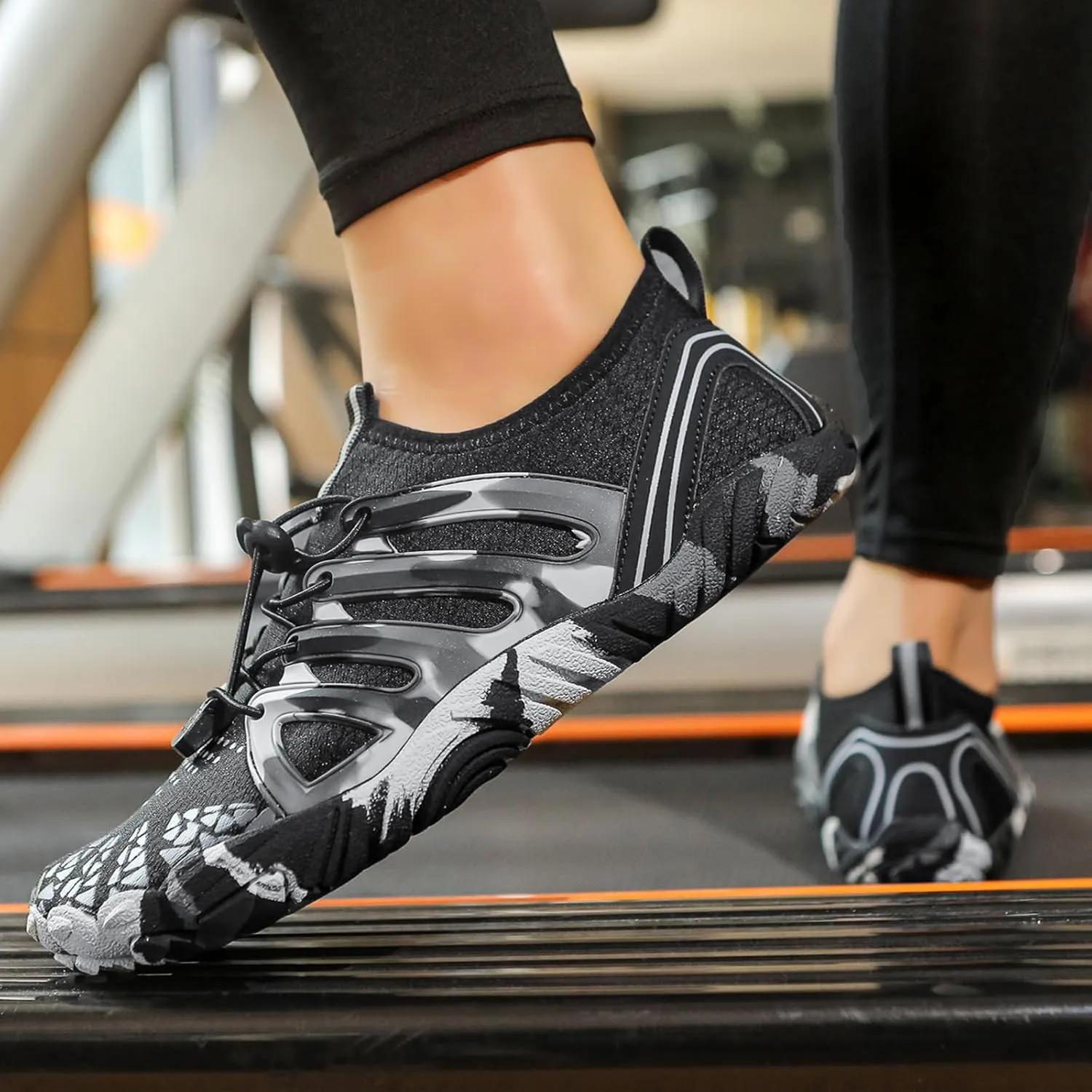 Barefoot Shoes for Women Hiking Footwear Healthy & Non-Slip Barefoot Shoe Wide Toe Box, Zero Drop, Water Resistant, Lightweight Breathable Grounded Footwear for Walking Running Hiking Workout Sneakers