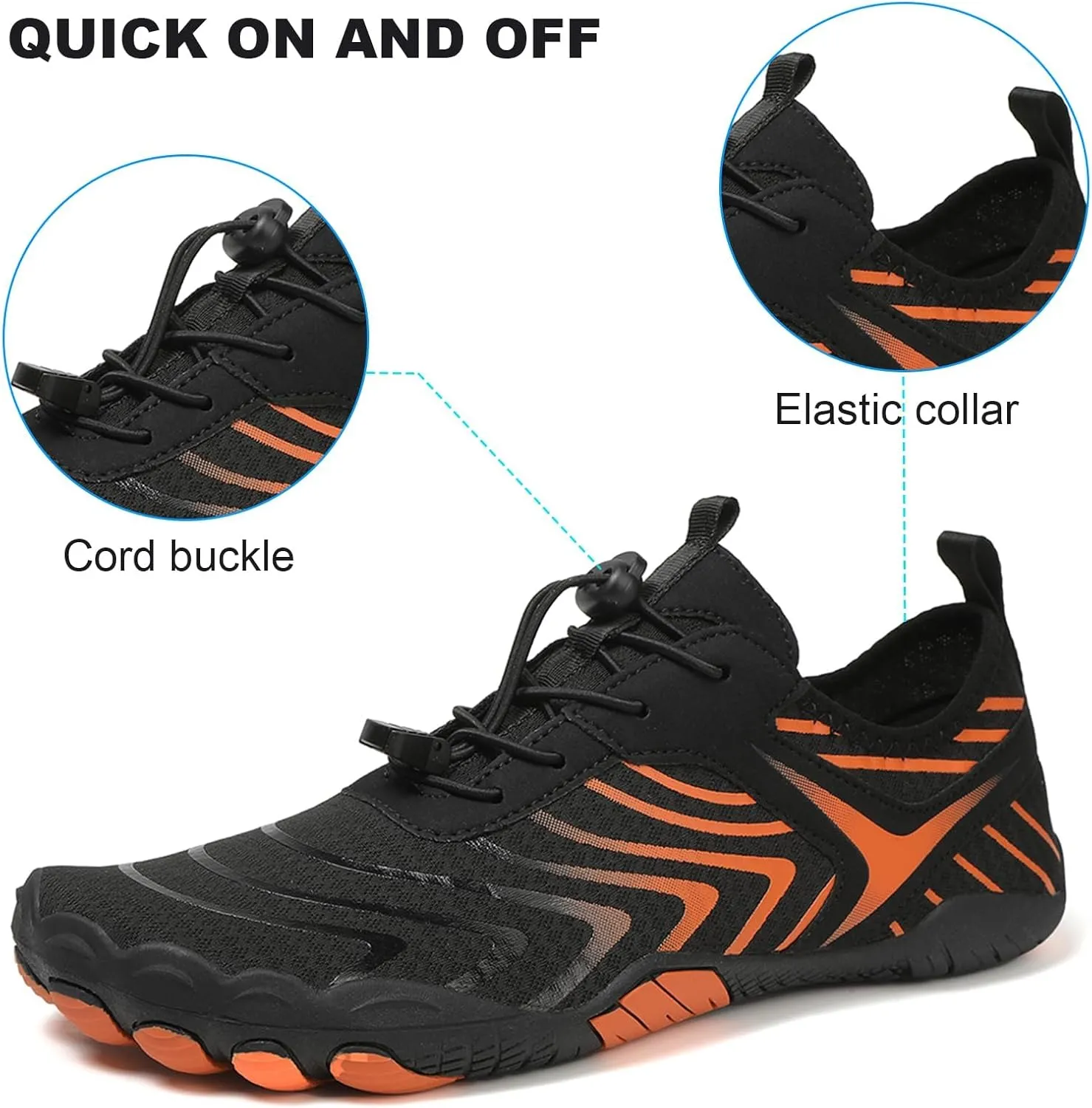 Barefoot Shoes Women Walking Hiking Zero Drop Running Shoes Comfortable Slip On Sneakers Water Resistant Grounderd Footwear Hike Barefoot Shoe Wide Toe Box Lightweight Casual for Summer Beach 2025