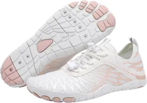 Barefoot Water Shoes for Women Men Breathable & Non-Slip Water Shoes, Athletic Wide Toe Water Shoes Quick Dry Zero Drop Trail Running Shoes for Swimming, Walking & Hiking
