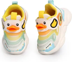 B.Duck Toddler Shoes for Girl and Boy - 3D Cartoon Kids Sneakers Size 5-12