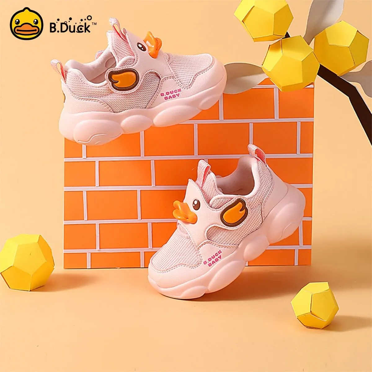 B.Duck Toddler Shoes for Girl and Boy [Comfortable & Fashionable] Kids Shoe Toddler Tennis Shoes Toddler Sneakers for Toddler/Little Kid