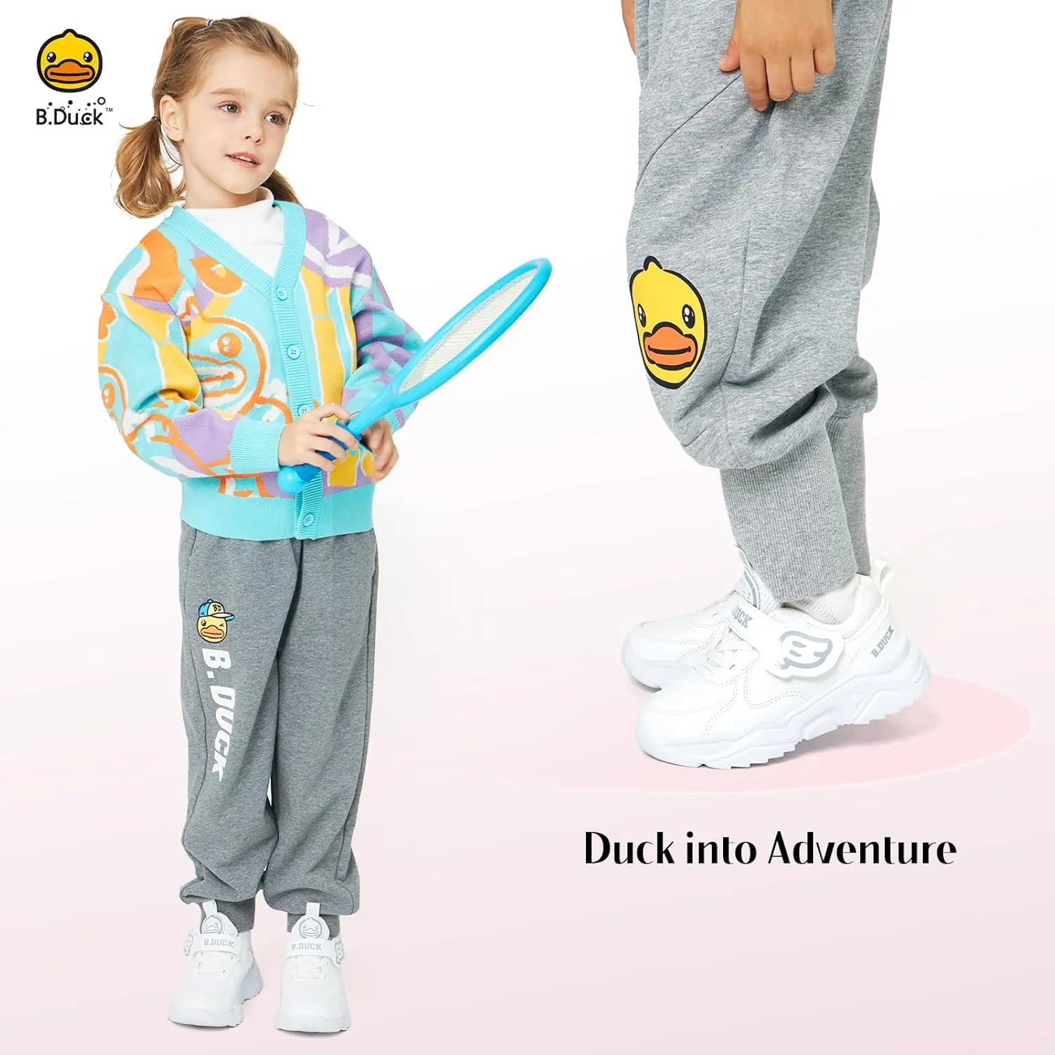 B.Duck Toddler Shoes for Girl and Boy Kids Shoes Toddler Sneakers Girls Shoes Toddler Running Shoes Toddler Sneakers for Toddler/Little Kid (Toddler 8-Big Kid 4)