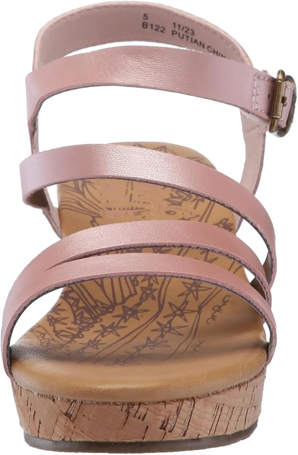 Blowfish Malibu Girl's Liv-k (Little Big Kid) Wedge Sandal