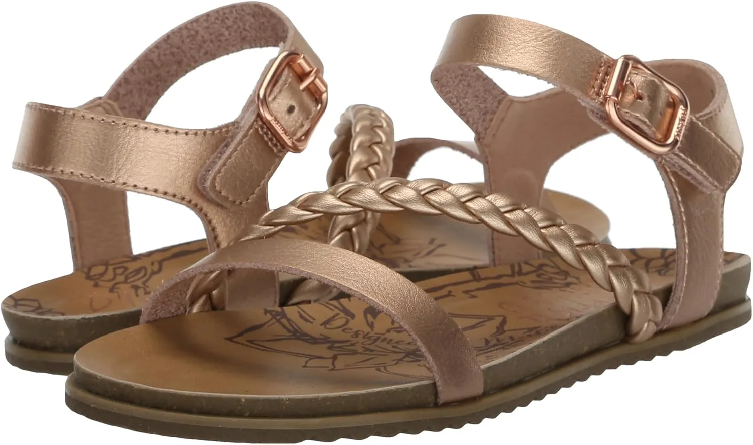 Blowfish Malibu Girl's Mylo-k (Little Big Kid) Flat Sandal