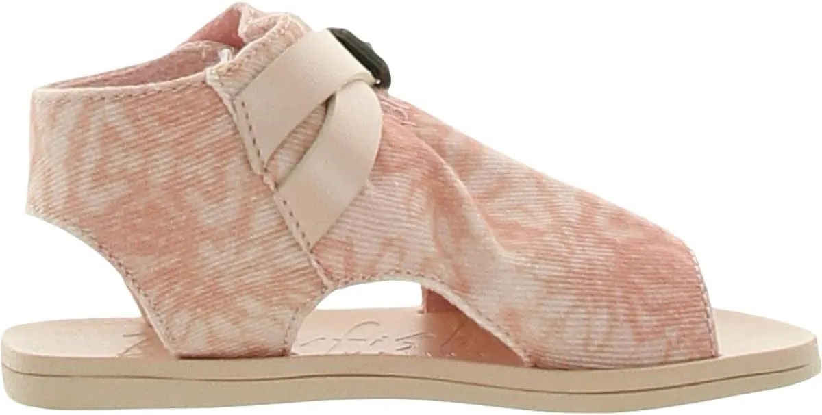 Blowfish Malibu Girl's Toddler Hooded Canvas Flat Sandal