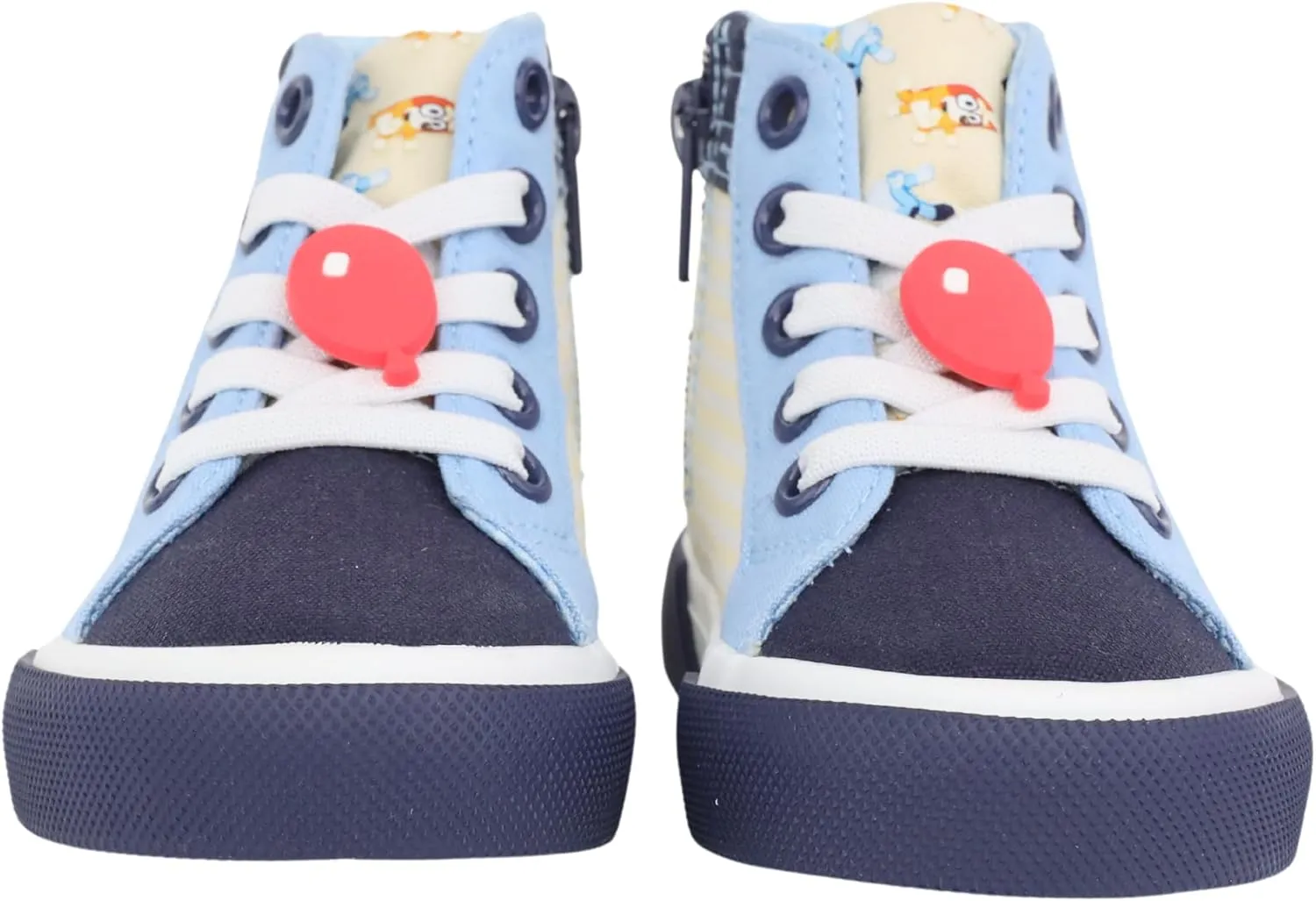 Bluey Toddler Kids Hightop Sneakers in Sizes 5-10