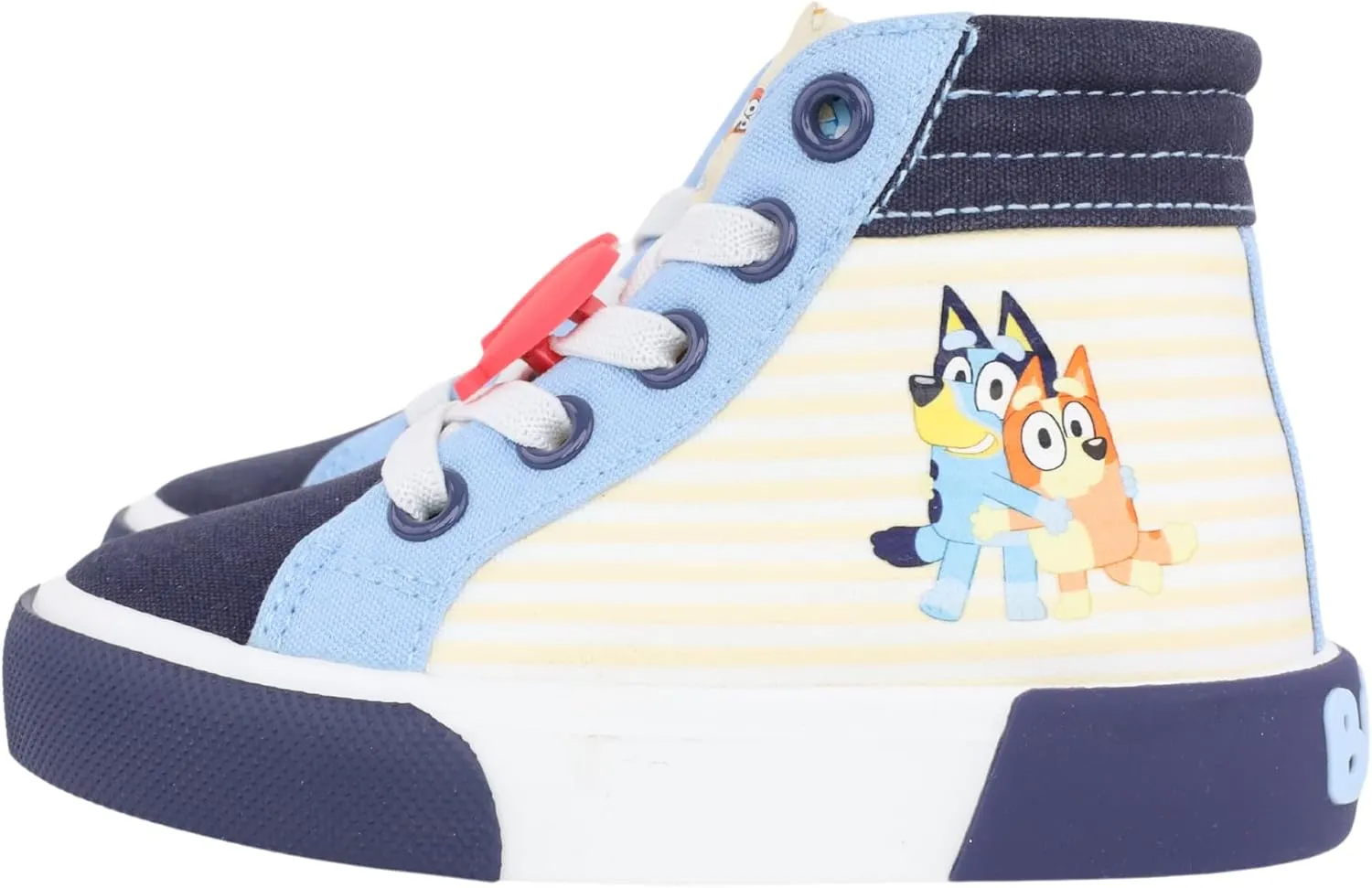 Bluey Toddler Kids Hightop Sneakers in Sizes 5-10