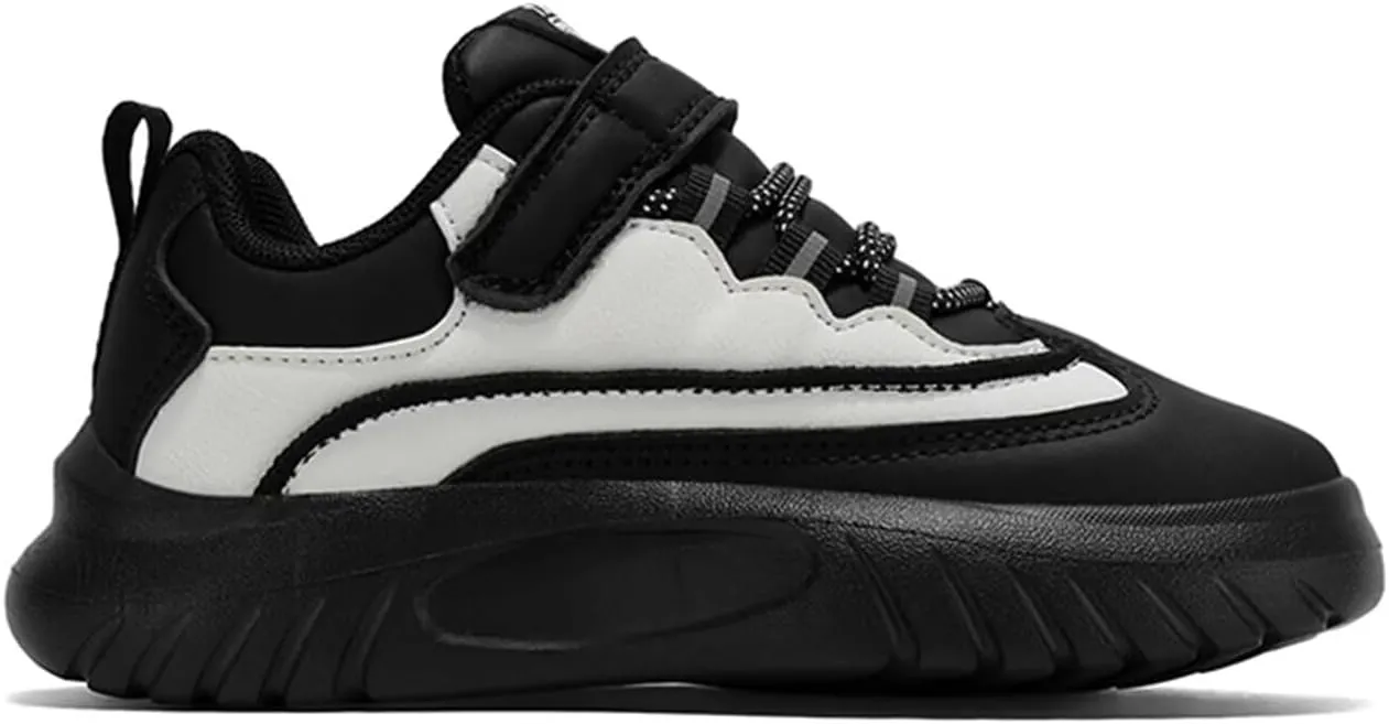 Boys Girls Athletic Running Shoes Lightweight Breathable Tennis Sneakers for Kids Non Slip Sole Training Walking Casual Sports Footwear Toddlers Youth