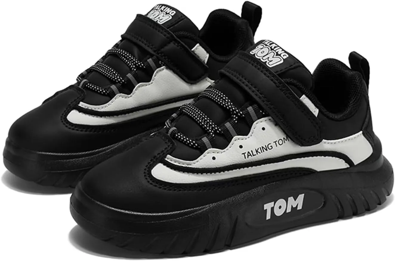 Boys Girls Athletic Running Shoes Lightweight Breathable Tennis Sneakers for Kids Non Slip Sole Training Walking Casual Sports Footwear Toddlers Youth