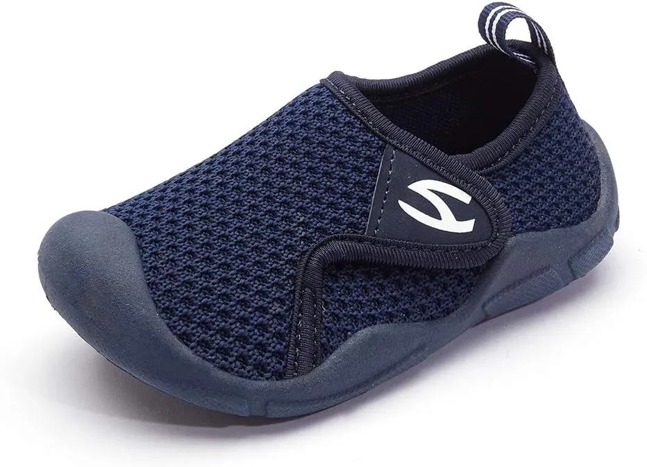Boys Girls Summer Sneakers Velcro Net Breathable Casual Sport Shoes for Children Kids Toddler Soft Sole
