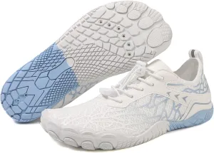 Breathable Barefoot Shoes for Women Men Breathable Waterproof Water Shoes, Lightweight Quick Dry Minimalist Footwear Zero Drop Trail Running Boots Footwear with Non-Slip Sole & Wide Toe Box