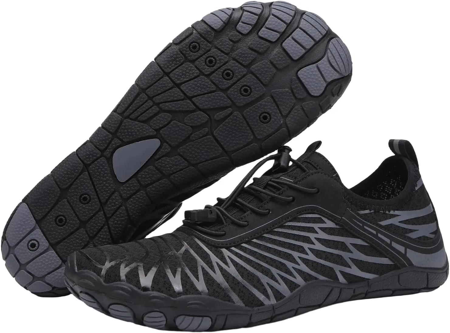 Breathable Barefoot Shoes for Women Men Breathable Waterproof Water Shoes, Lightweight Quick Dry Minimalist Footwear Zero Drop Trail Running Boots Footwear with Non-Slip Sole & Wide Toe Box