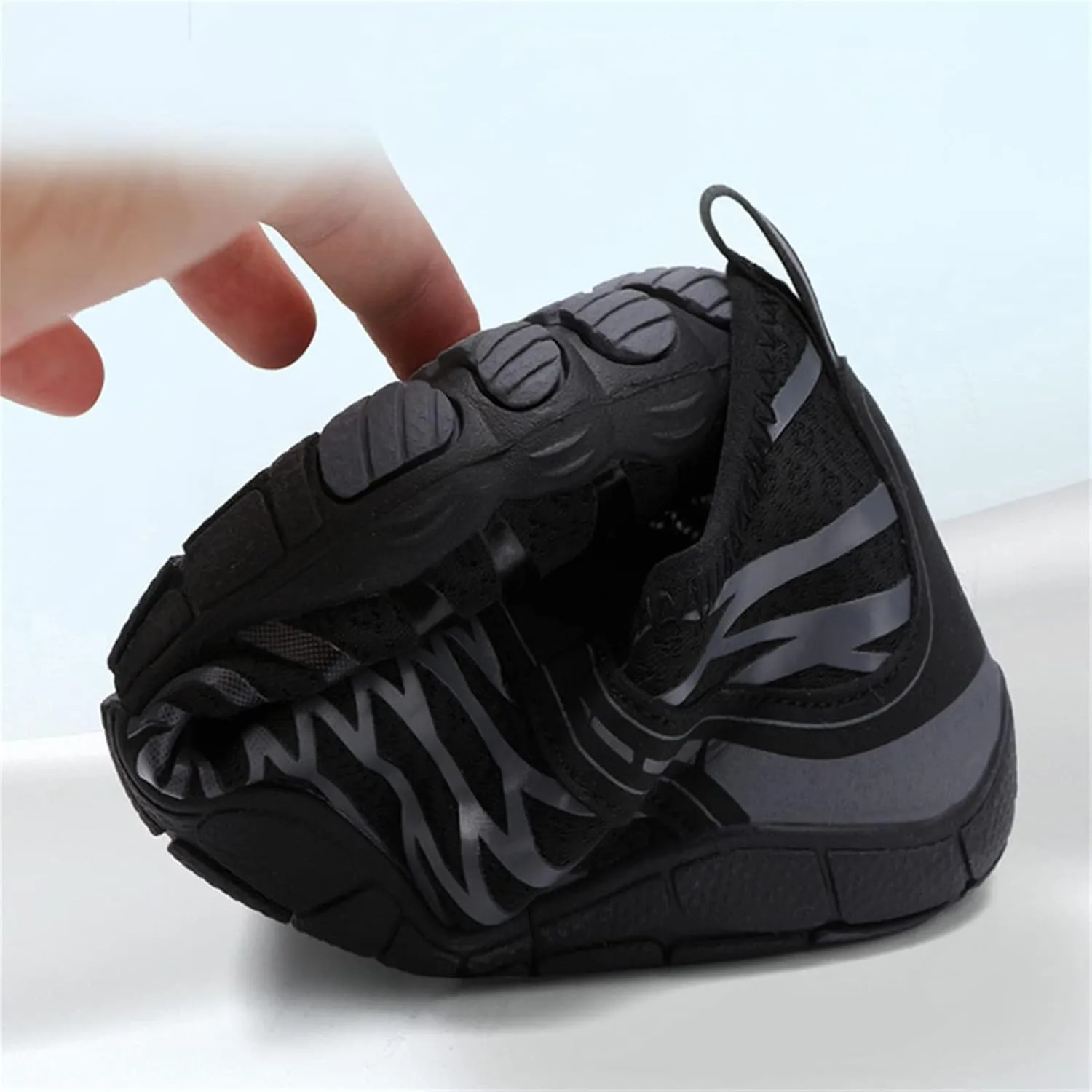 Breathable Barefoot Shoes for Women Men Breathable Waterproof Water Shoes, Lightweight Quick Dry Minimalist Footwear Zero Drop Trail Running Boots Footwear with Non-Slip Sole & Wide Toe Box