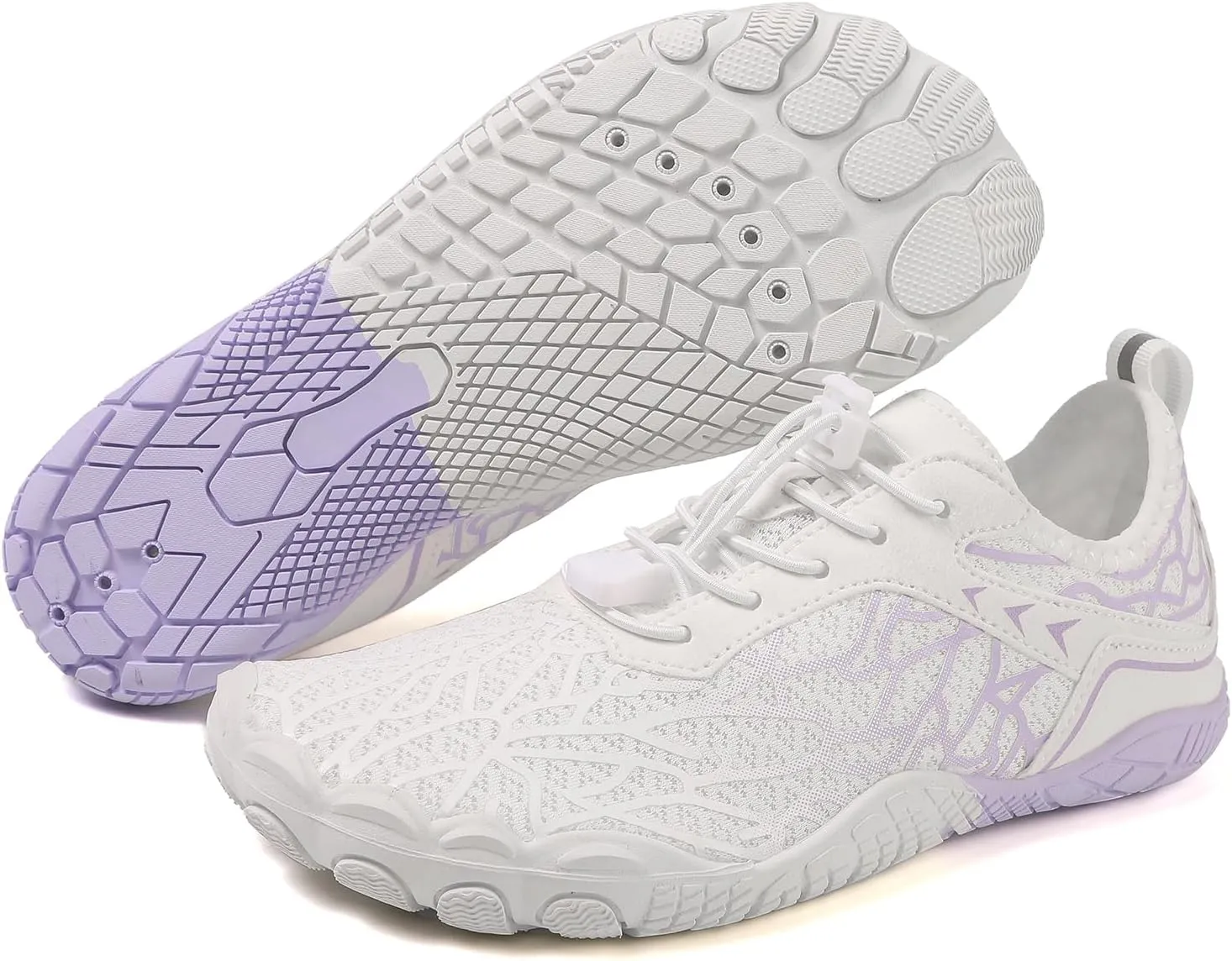 Breathable Barefoot Shoes for Women Men Breathable Waterproof Water Shoes, Lightweight Quick Dry Minimalist Footwear Zero Drop Trail Running Boots Footwear with Non-Slip Sole & Wide Toe Box