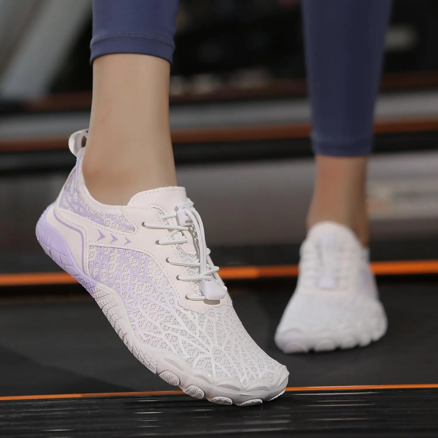 Breathable Barefoot Shoes for Women Men Breathable Waterproof Water Shoes, Lightweight Quick Dry Minimalist Footwear Zero Drop Trail Running Boots Footwear with Non-Slip Sole & Wide Toe Box