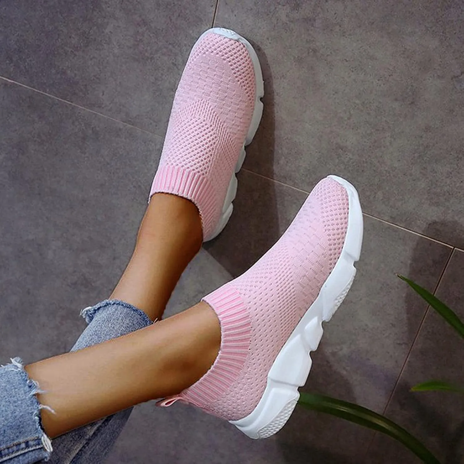 Business Casual Work Shoes for Plantar Fasciitis for Women Slip On Shoes for Women Size 8 Trendy Black Shoes for Women 2023 Women Sneakers Black and White Trail Running Shoes Women All Weather