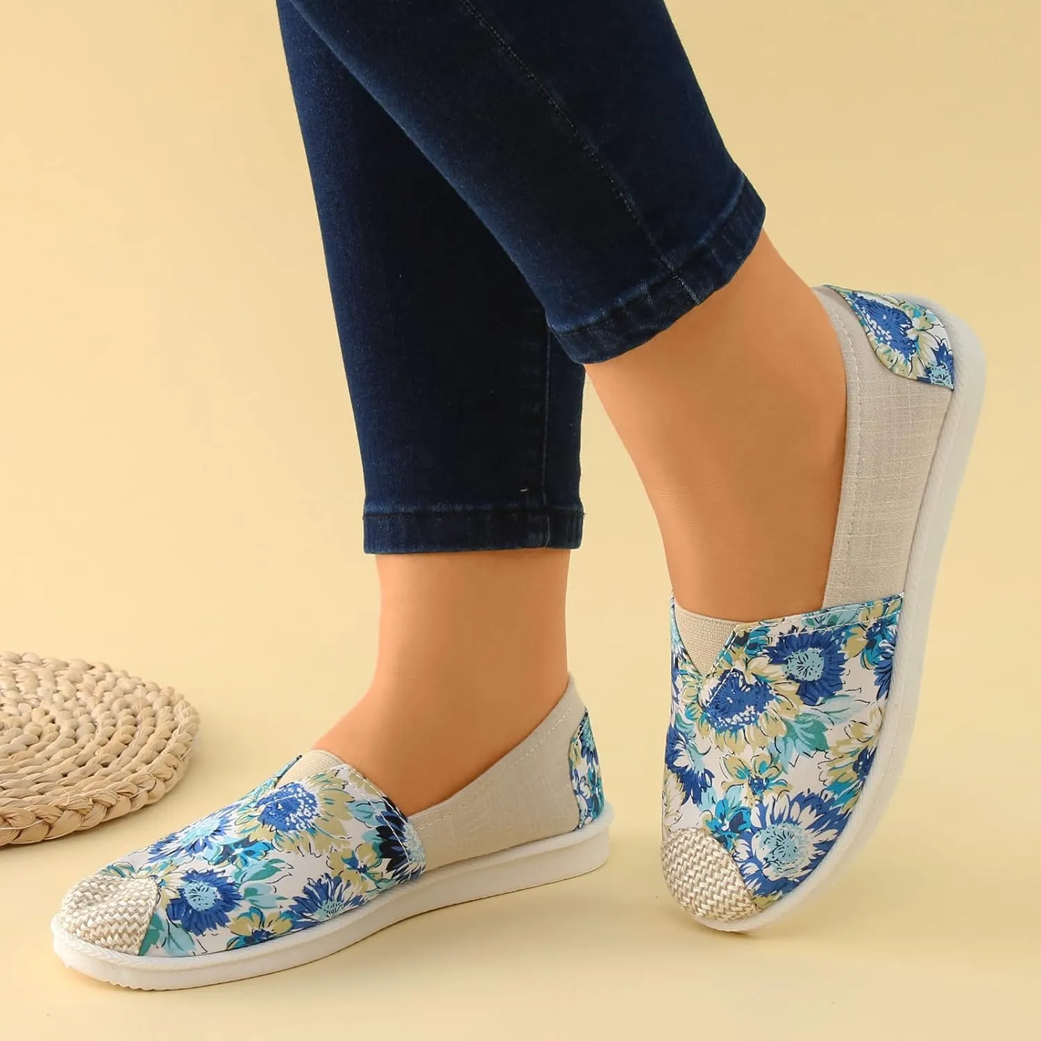 Casual Boat Loafers Shoes for Women Casual Boat Loafers Shoes for Women Slip Ons Women's Fashion Sneakers