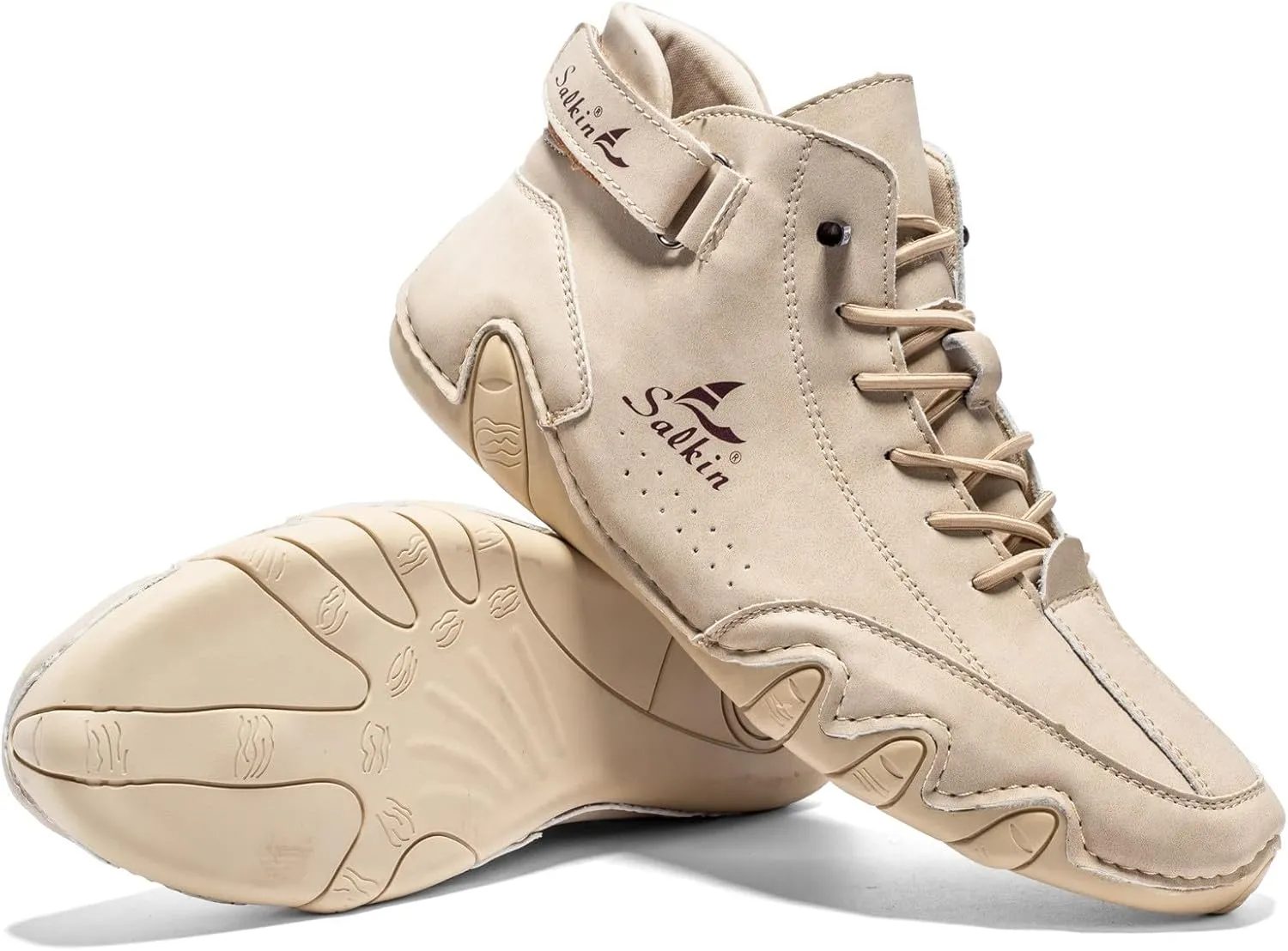 Couple's New Foreign Trade High Top Boots Men's and Women's Leisure Short Boots Trend Hiking Boots Sneaker