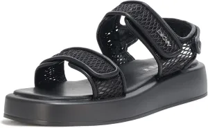 DKNY Women's Owyn Velcro Platform Sandal Flat