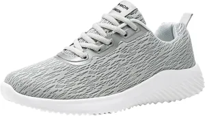 Fashion Men Mesh Casual Sport Shoes Lace Up Solid Color Running Breathable Soft Bottom Classic Sneaker Men's