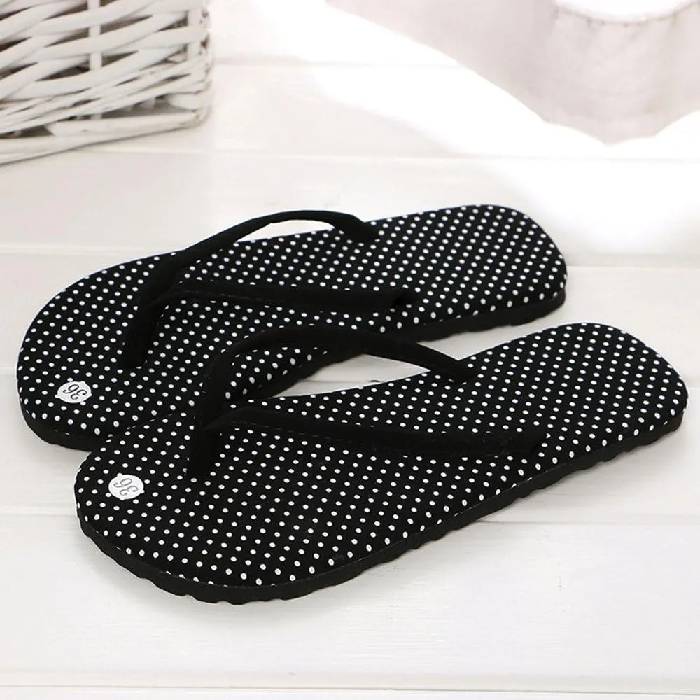 Flip Flops for Women Beach Rubber Shower Shoes Slides Basic Slim Thong Sandals Lightweight Slippers Indoor & Outdoor