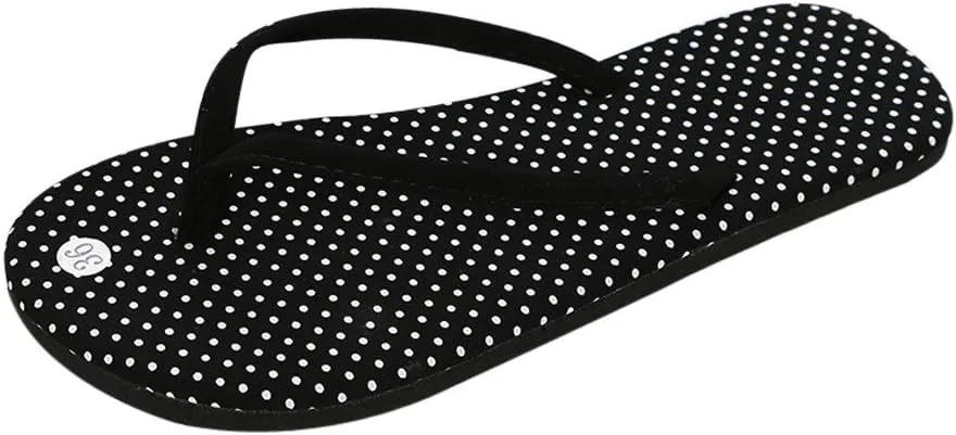 Flip Flops for Women Beach Rubber Shower Shoes Slides Basic Slim Thong Sandals Lightweight Slippers Indoor & Outdoor