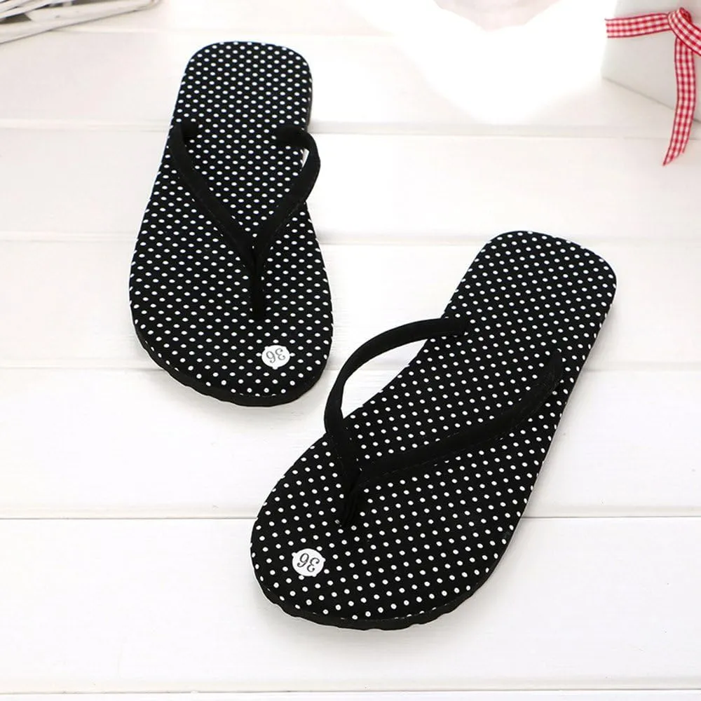 Flip Flops for Women Beach Rubber Shower Shoes Slides Basic Slim Thong Sandals Lightweight Slippers Indoor & Outdoor