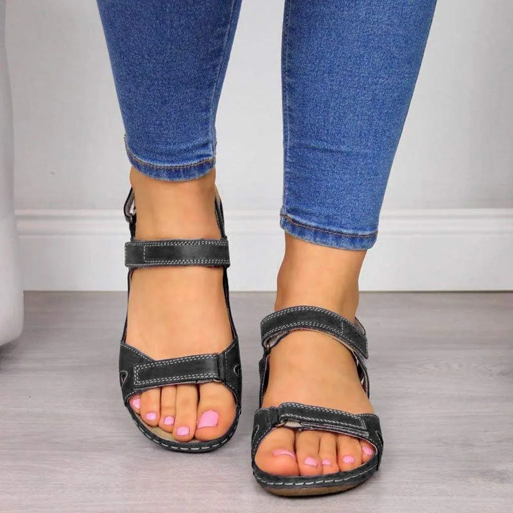 Gibobby Sandals for Women Wide Width,2019 Summer Comfy Platforms Sandals Shoes Beach Travel Shoe Casual Flip Flops Slippers