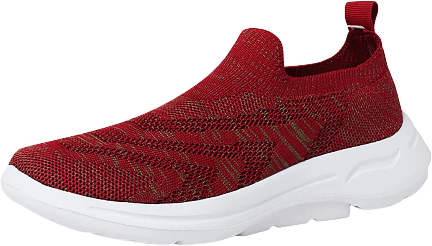 Gym Shoes for Women Workout Size 12 Slip On Shoes for Women with Arch Support Cute Black Sneakers for Women Dressy Walking Sneakers for Women 2023 Zapatos De Trabajo para Mujer