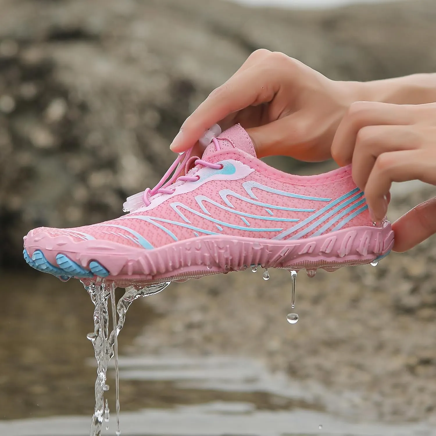 Hike Barefoot Shoes Footwear Breathable Healthy & Non-Slip Quick Dry Shoe Summer Outdoor Wide Toe Athletic Running Shoes