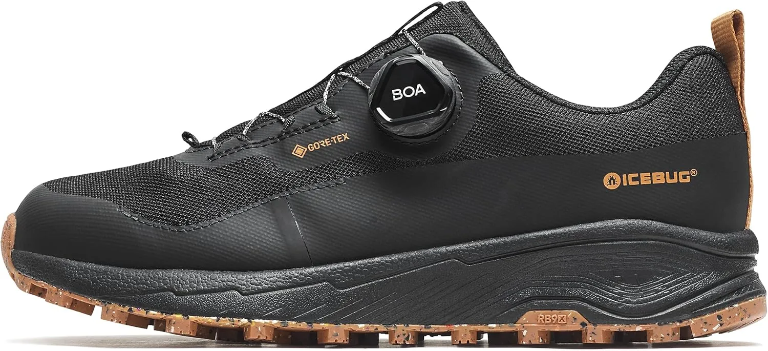 Icebug Haze RB9X GTX – Women's Waterproof Walking & Outdoor Shoe, All-Weather Protection, BOA® Fit System, High-Traction Grip
