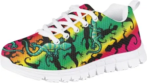 Kids Mesh Sneakers Graphic Cat Dog Print Cute Running Tennis Shoes for Girls and Boys