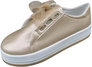 Lausiuoe Sneakers For Women Slip On Arch Support Women's Slip on Canvas Shoes Low Top Sneakers Non Slip Fashion Casual Fall Classic Lightweight Soft Comfort Breathable Walking Flat Loafers