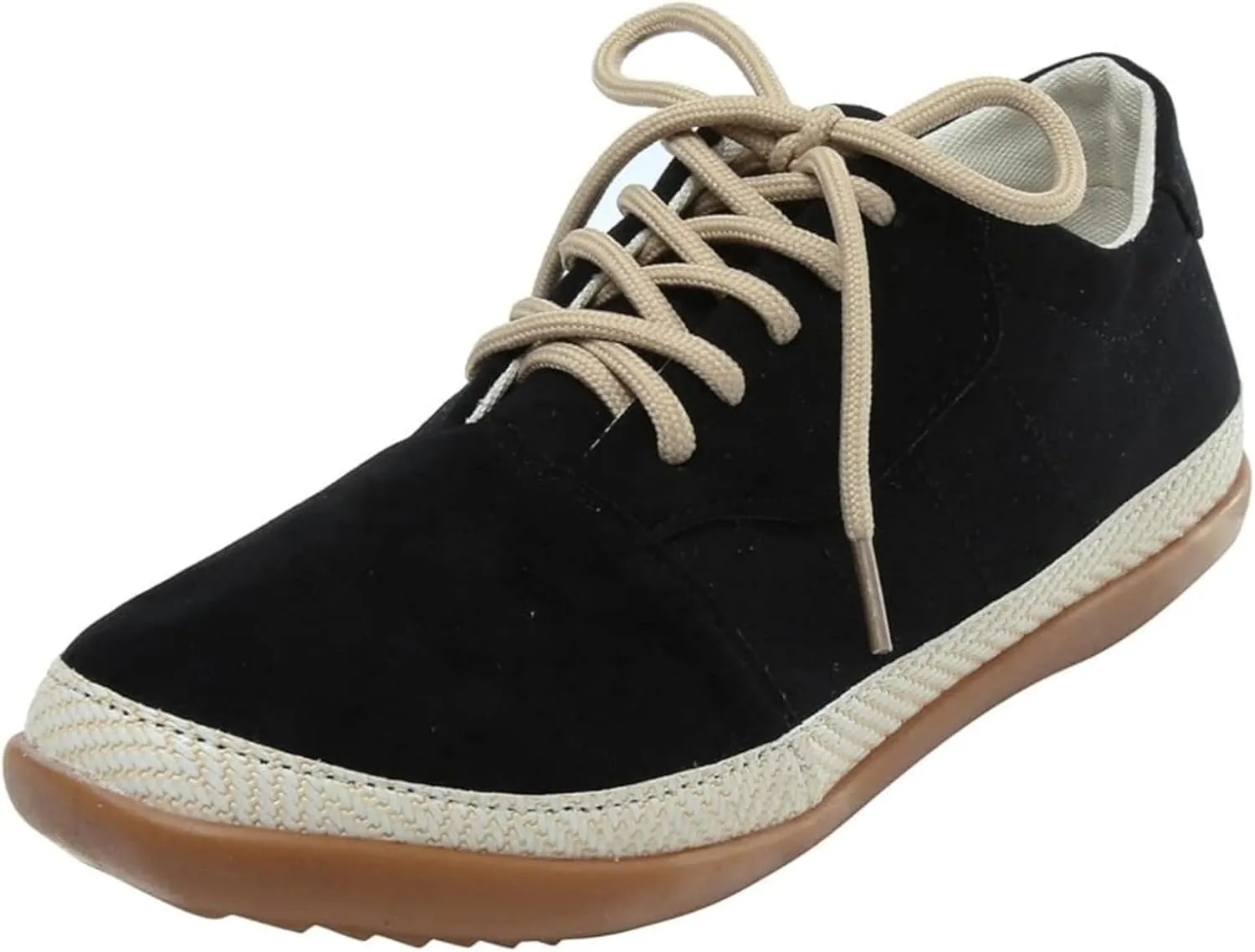 Lausiuoe Sneakers For Women Walking Shoes Comfortable Slip On Fashion Canvas Sneakers Casual Soft Non-Slip Flat Loafers