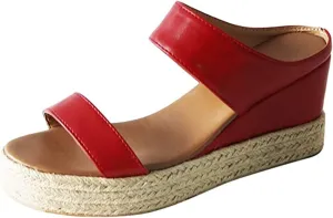 Lausiuoe Wedge Sandals for Women,Womens Open Toe Flatform Platform Sandals Dressy Summer Rhinestone Gladiator Shoes