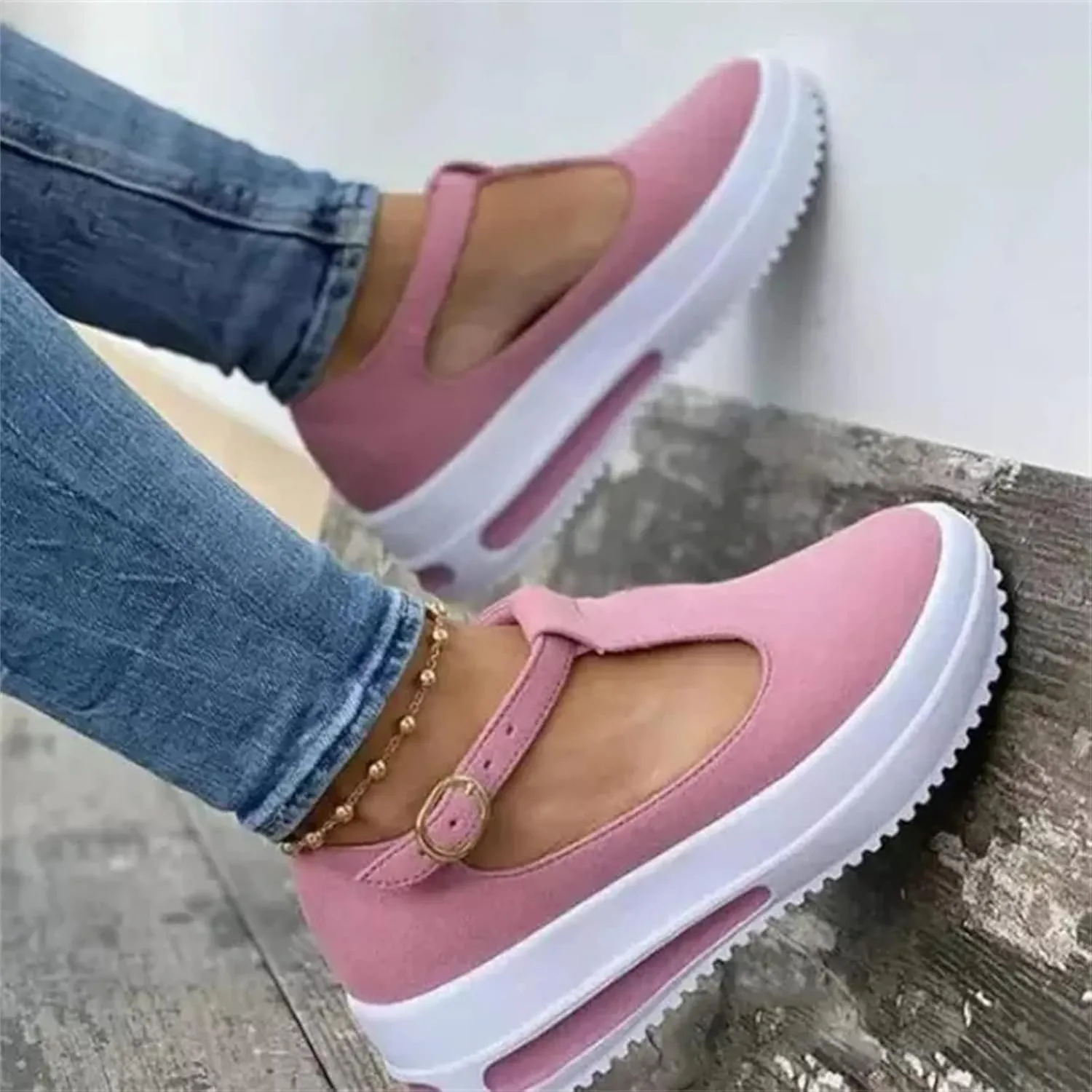 Lausiuoe Womens Shoes Casual Slip Ons Sneakers Canvas Shoes Low Top Classic Fashion Soft Comfortable Walking Flat Loafers