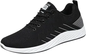Men Slip on Walking Shoes Comfortable Memory Foam Ultra Lightweight Breathable Fashion Sneakers Non Slip Arch Support Cushioning Training Gym Shoes Wide Width