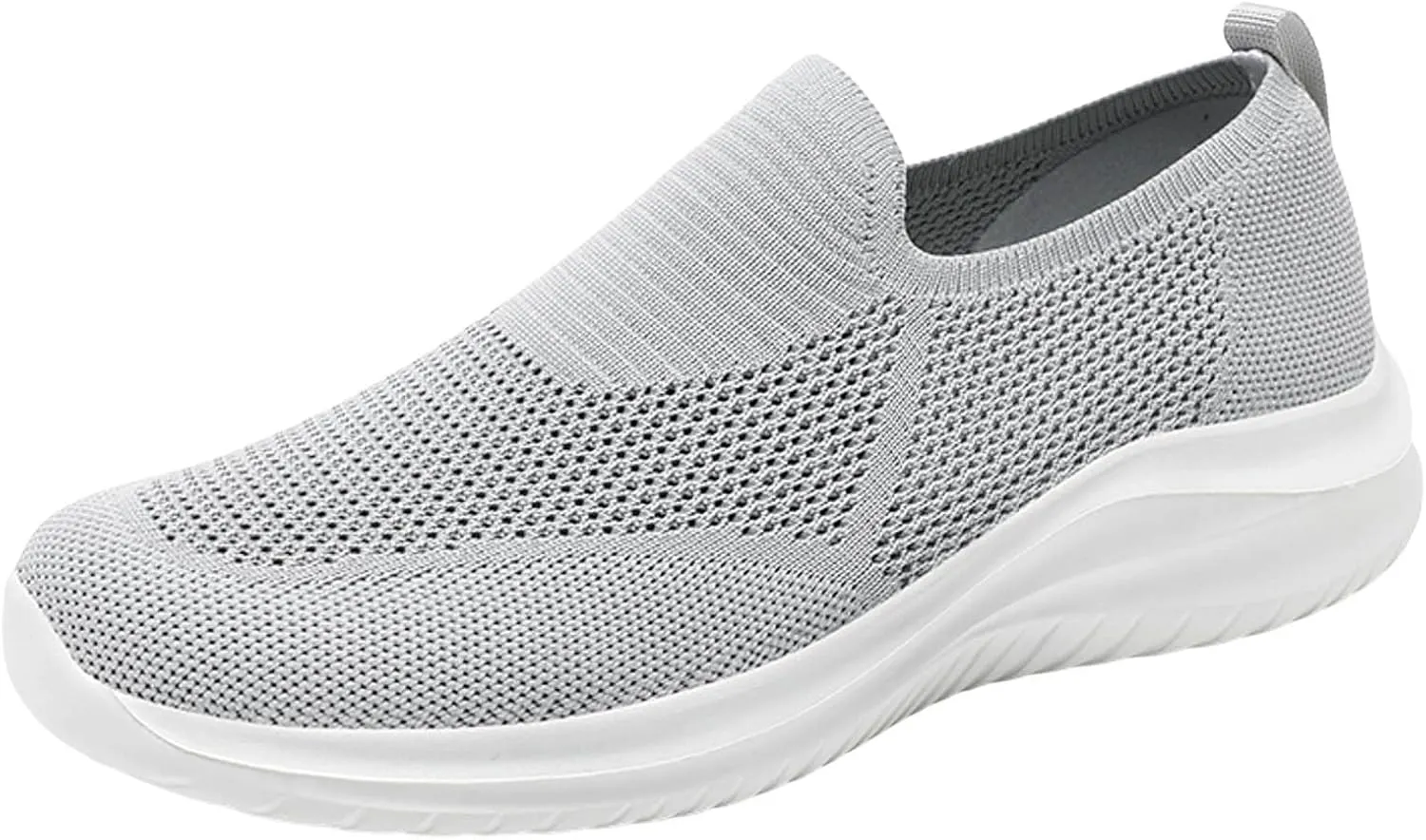 Men Sports Shoes Fashionable New Pattern Simple and Pure Color Mesh Breathable Sneaker Slippers for Men