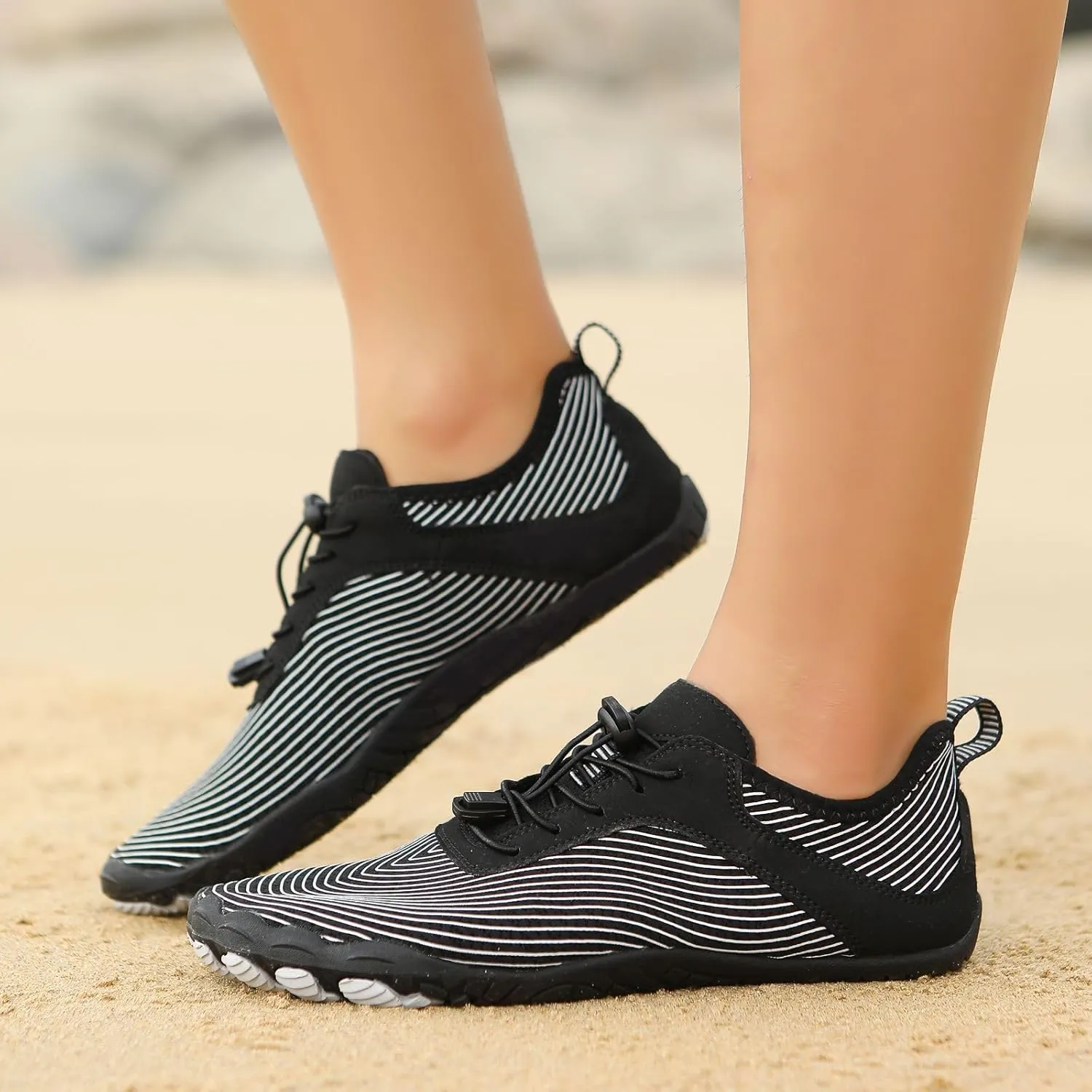 Men Women Water Sports Shoes Slip-On Quick Dry Vacation Beach Shoes Waterproof Gym Workout Running Shoes