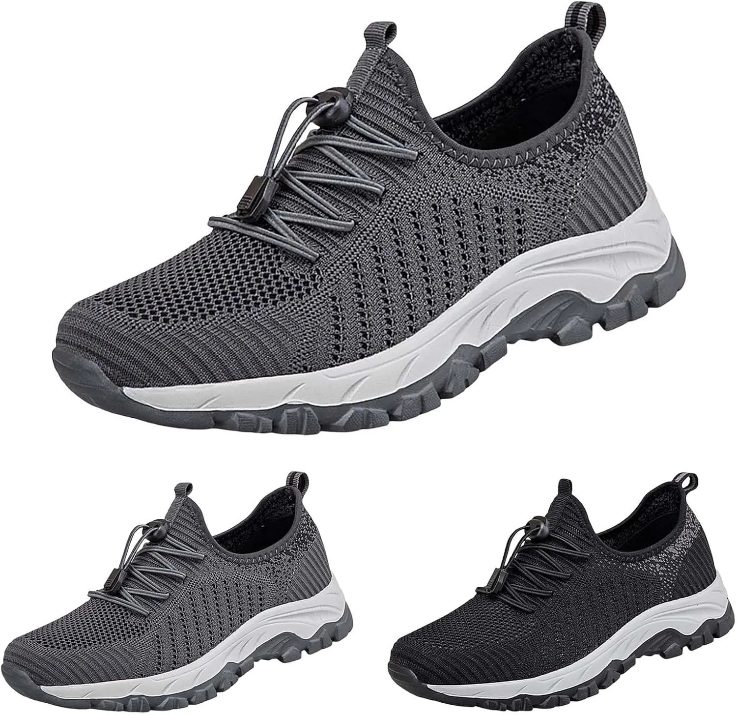 Mens Fashion Running Sneakers 2025 Orthopedic Walking Shoes Casual Summer Lace-up Breathable Closed Toe Athletic Outdoor Comfortable Non Slip Sport Shoe