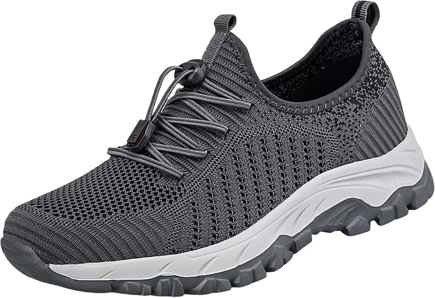 Mens Fashion Running Sneakers 2025 Orthopedic Walking Shoes Casual Summer Lace-up Breathable Closed Toe Athletic Outdoor Comfortable Non Slip Sport Shoe